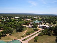Aerial view of Solusi Adventist University