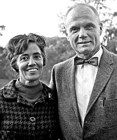Annie and John Glenn 1965