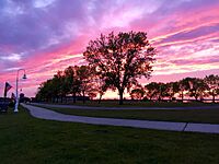 Beautiful summer weather in Escanaba, MI