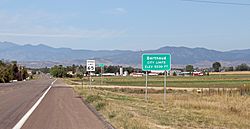 Entering Berthoud from the east