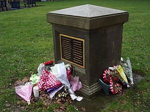 Birmingham pub bombings plaque Birmingham England