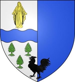 Blason ville fr Saint-Paul-en-Jarez (Loire)