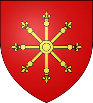 Blason ville fr Saint-Victoret (Bouches-du-Rhône)