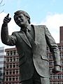 Bobby Robson Statue Closeup
