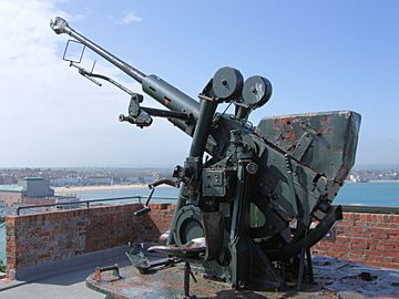 Bofors Anti-Aircraft Gun, Nothe Fort , Weymouth