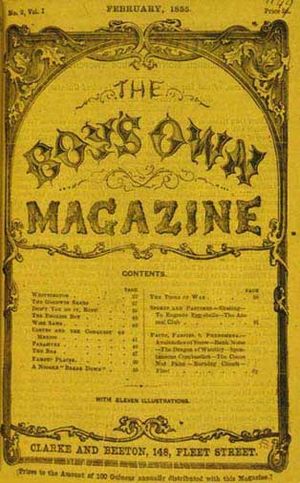 Boys Own Magazine Feb 1855