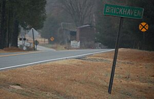 Brickhaven, North Carolina sign 12-11-2012