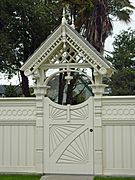 Carson Mansion Gate 2010