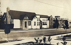 Chaplin Studios postcard