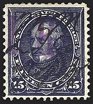 Clay revenue 1895 overprint 15c 1898