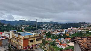 The view of Coonoor from Grey's Hill.