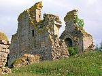 The keep of Craigie Castle