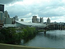 David L. Lawrence Convention Center, Pittsburgh, from a bridge 2006