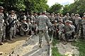 Defense.gov News Photo 100805-F-7552L-211 - Commander of the International Security Assistance Force Gen. David H. Petraeus center U.S. Army talks with U.S. soldiers of the 2nd Battalion
