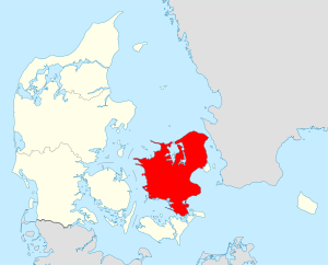 Denmark location sjalland
