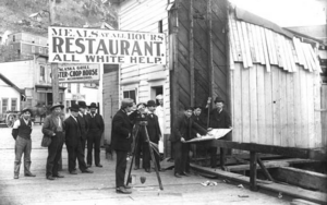 Discrimination in a restaurant in Juneau in 1908
