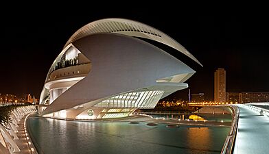 El Palau de les Arts Reina Sofía, Valencia - Jan 2007