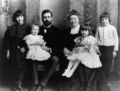 Ernest Hemingway with Family, 1905