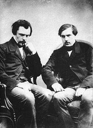 Félix Nadar 1820-1910 portraits Edmond et Jules Goncourt