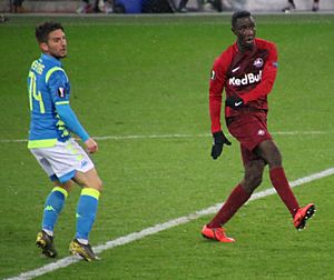 FC Salzburg versus SSC Napoli (UEFA Euroleague Achtelfinalrückspiel 14. März 2019) 45