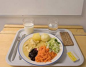 Finnish school lunch
