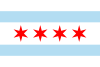 Flag of Chicago, Illinois