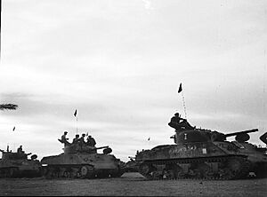 Flickr - Israel Defense Forces - Sherman Tanks During the Sinai Campaign