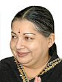 Former Chief Minister of Tamil Nadu J Jayalalithaa in 2000s