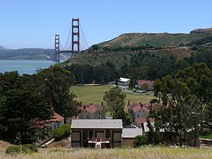Fort Baker and the Golden Gate Bridge