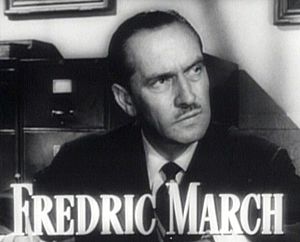 Fredric March in Best Years of Our Lives trailer