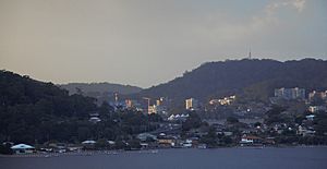 Gosford at dusk