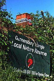Gunnersbury Triangle Local Nature Reserve by Chiswick Park Station.JPG