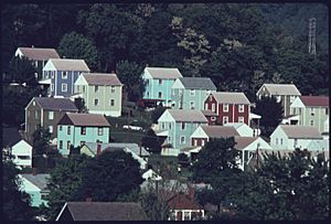Houses in Boomer in 1975