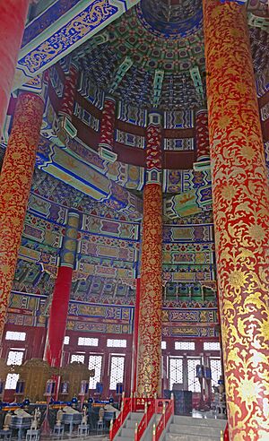 Hall of Prayer for Good Harvests interior 2014