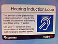 Hearing induction loop hearing aid