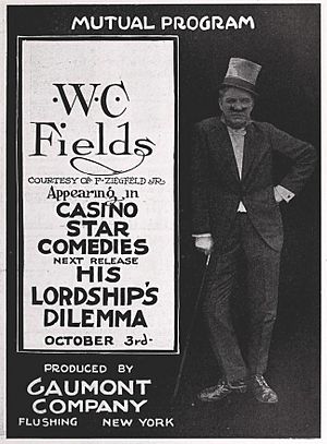 His Lordship's Dilemma 1915 advert