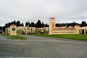 Humboldt State University Entrance