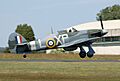 Hurricane be505 takesoff cotwold air show arp