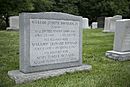 Gravesite of Justice William Brennan at Arlington National Cemetery in Arlington, Virginia
