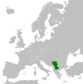 The Kingdom of Serbia in 1914