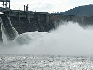 Krasnoyarsk hydroelectric station