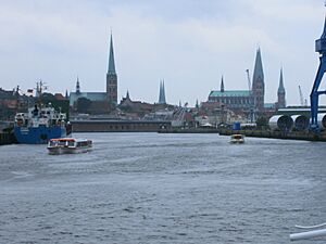 Lübeck-skyline-von-norden