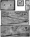 Labels from the tomb of Menes