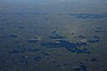 Lammhult and Rörvik from plane