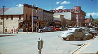 Leadville & the Hotel Vendome , Colorado , 1950s , Kodachrome by Chalmers Butterfield