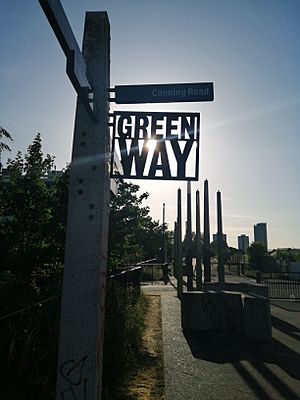 London Greenway Sign