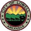 Official seal of Lowell, Arkansas