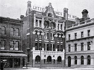 Lyttelton Times Building, 1903 or 1904