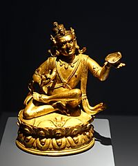 Mahasiddha Tilopa, southern Tibet, 16th-17th century AD, bronze - Linden-Museum - Stuttgart, Germany - DSC03693