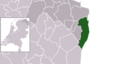Map - NL - Municipality code 1950 (2019)
